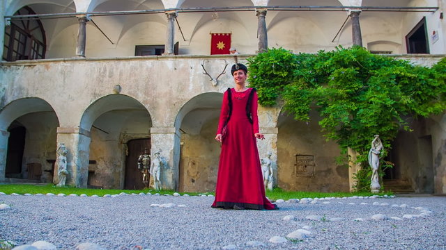 Turkish sultan's wife awaiting her husband
