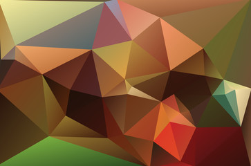 Abstract geometric polygon pattern