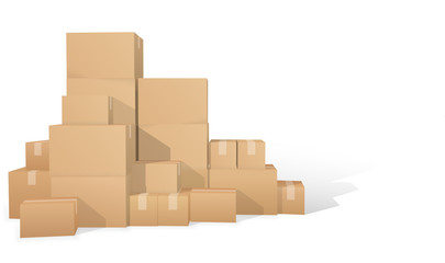 Cardboard boxes - 77574700