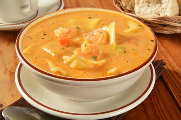Seafood bisque