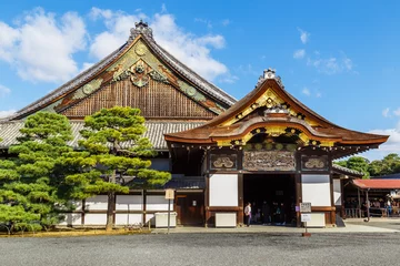 Fotobehang Nijo-kasteel in Kyoto © coward_lion