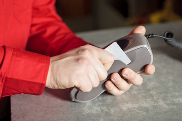 Hardware store employee