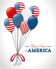 Obraz premium USA design, vector illustration.
