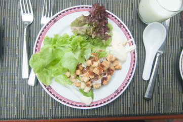 Mixed vegetable salad