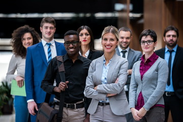 Obraz premium grupa ludzi biznesu
