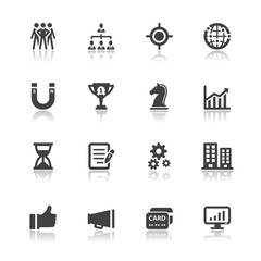 Naklejka premium Business and Finance Icons