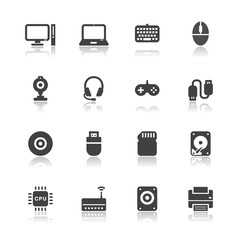 Computer and and Computer Accessories Icons