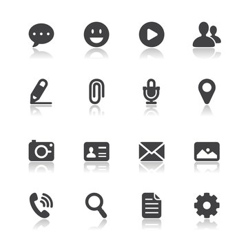 Chat and Application Icons