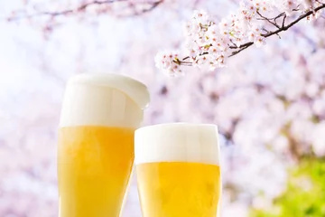 Gordijnen ビール（桜） © Natural box photo