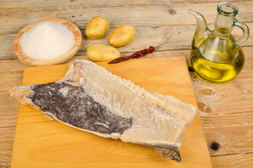 Cooking with salted cod