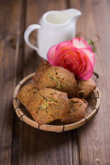 Fresh homemade muffins
