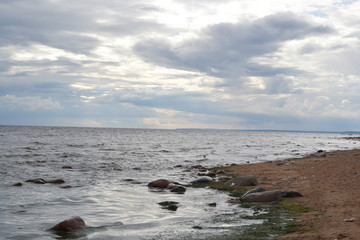 Fototapeta na wymiar Baltic sea shore.