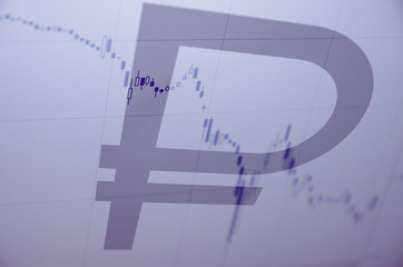 Falling rouble concept