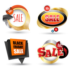 Sale banner set.  Can use element for promotion.