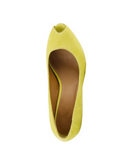 Fashionable women shoe from above