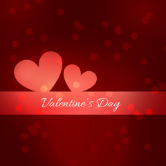 valentine day background with  heart