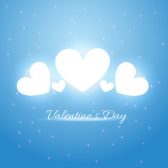 Fototapeta na wymiar valentine day heart background