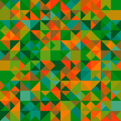 Retro pattern of geometric shapes