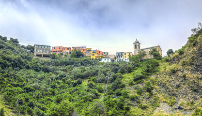 Fototapeta na wymiar Bernadino Village - Cinque Terre- Italy