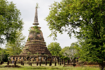 Sukhothai historical park, the old town of Thailand in 800 year © art9858