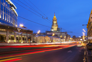 Москва. Садовое кольцо. Вечер. © galina_savina