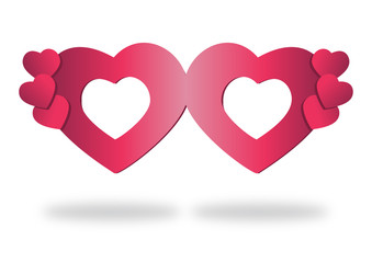 Maschera a forma di Cuore