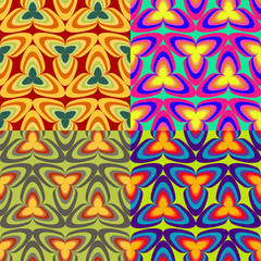 Set of seamless patterns