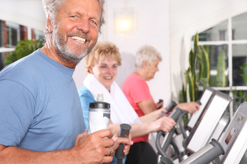 Spass auf dem Crosstrainer