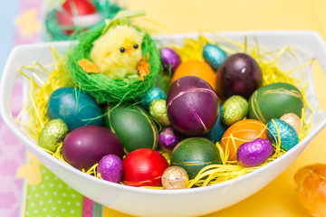 Colorful Easter Eggs