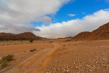 Rainbow on the horizon