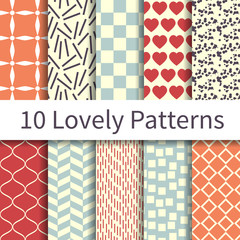 lovely seamless patterns