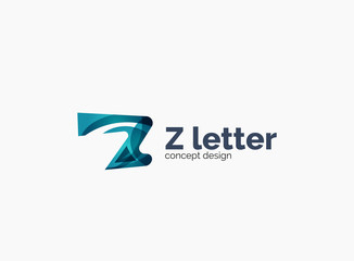 Modern company Z letter logo