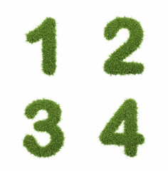 grass symbol set