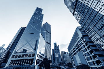 Obraz premium Hong Kong stree view