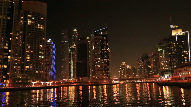 Dubai view at night