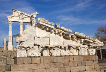 parts of ruined fronton