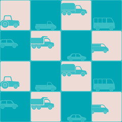 seamless background with car for your design