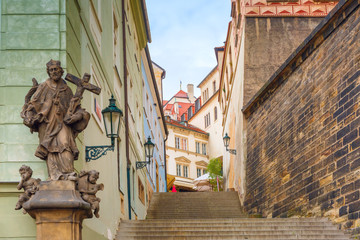 Obraz premium Mala Strana in Prague, Czech Republic