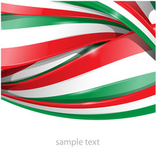 italian and mexican flag background