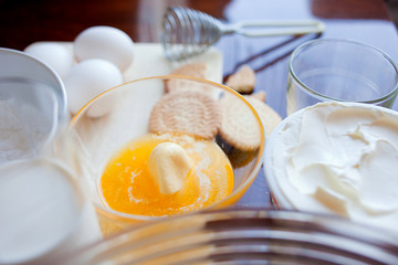 Cooking ingredients for cheesecakes