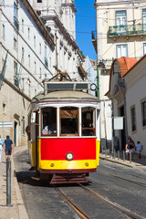Naklejka na ściany i meble Lisbon tram