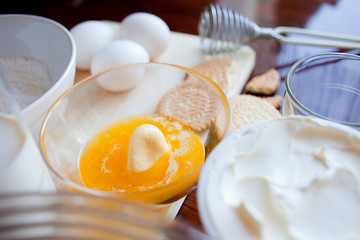 Cooking ingredients for cheesecakes