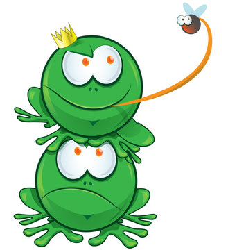 recommend clip art: happy frog cartoon