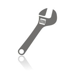 Icono llave inglesa FB reflejo