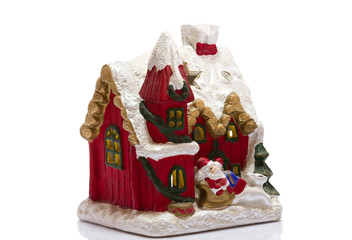 house by Santa Claus