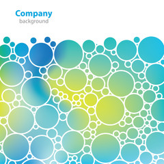 Science and Research - molecular structure - abstract background