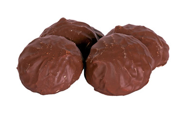 marshmallows in chocolate