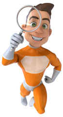 Fun superhero