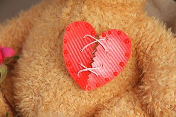 Repaired broken heart