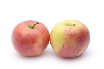 Fototapeta na wymiar Apples on white background